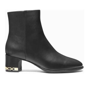 BNIB Michael Michael Kors June Booties Women’s Size 7, Black Leather